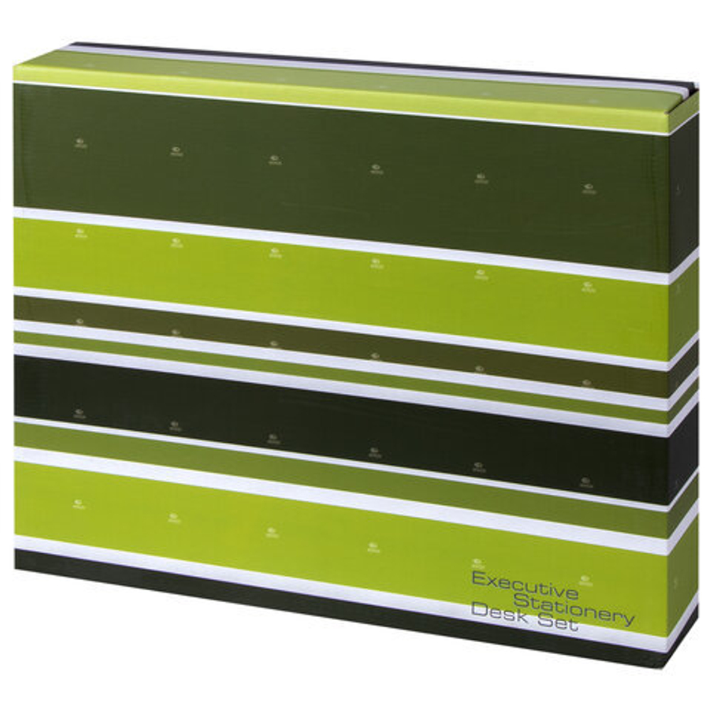 Набор настольный BESTAR "Charon" из массива дерева (бук), 7 предметов, цвет "красное дерево", 236393