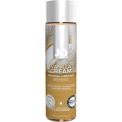 Ароматизированный лубрикант на водной основе JO Flavored Vanilla H2O ваниль, 120 мл