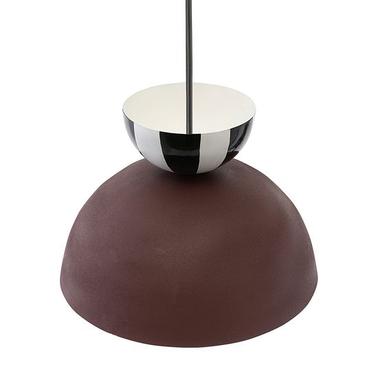 Светильник подвесной anniken, D31х24 см, сливовый