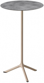 Стол ламинированный барный Scab Design Tripe, тортора, цементный