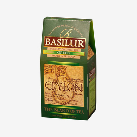 Basilur зеленый чай Green Sencha, 100 гр