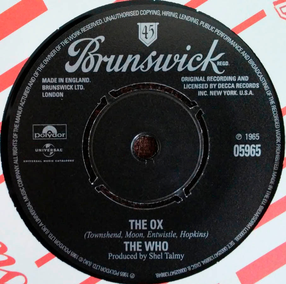 The Who / The Brunswick Singles 1965-1966 (8x7" Vinyl Single)