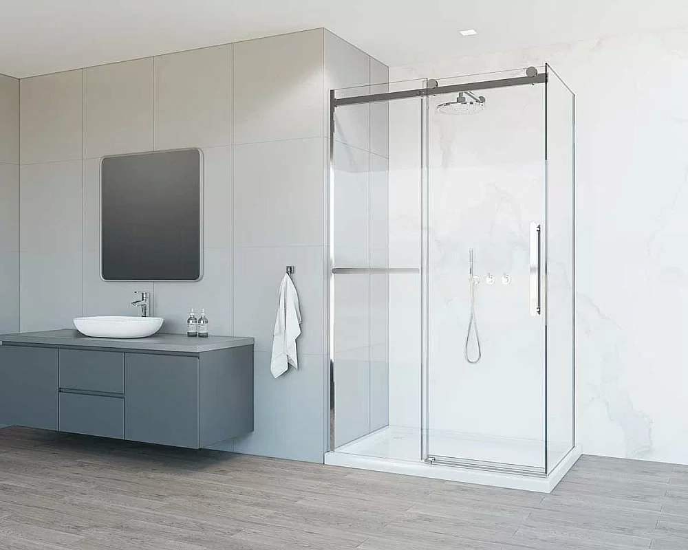 Душевой уголок Vincea Como Soft VSR-1CS9013CL 130x90 стекло прозрачное/профиль хром