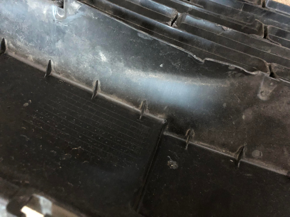 Решетка переднего бампера Kia Rio 4 (FB) 17-20 Б/У Оригинал 86561H0000