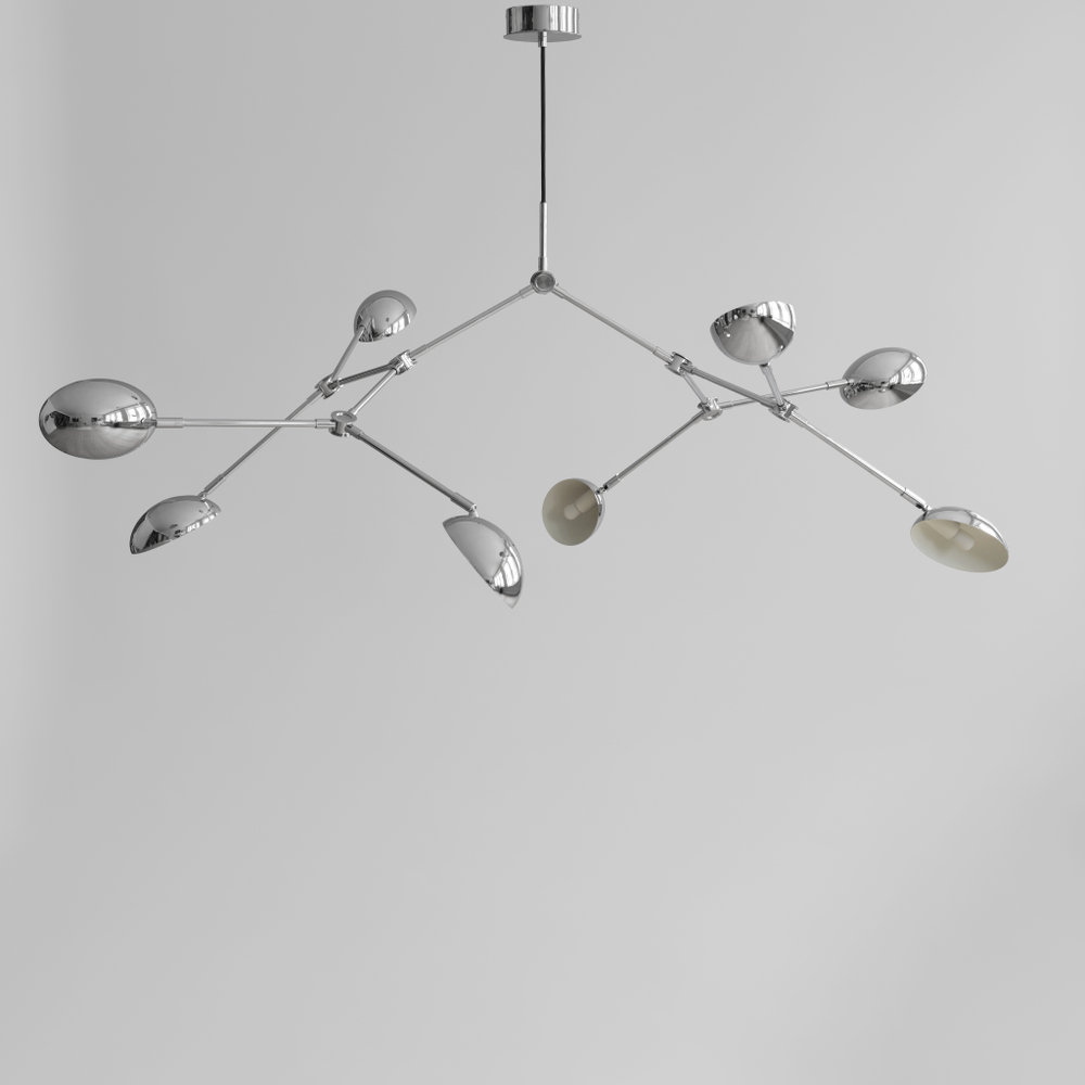 Люстра 101 Copenhagen Drop Chandelier, Chrome (5m), хром