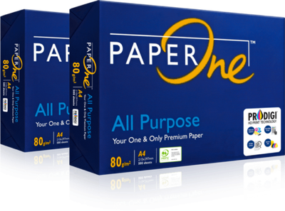 Бумага офисная PaperOne All Purpose, A4, 80 г/м², марка A, 167% (CIE), белый, 500 л
