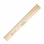 Линейка 20 см дерев.