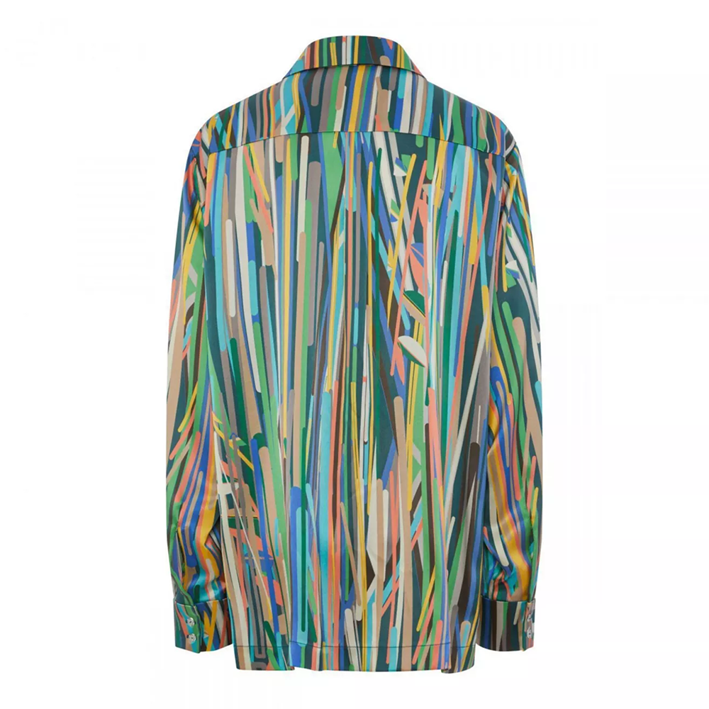 Рубашка женская с узором полоски Mollen