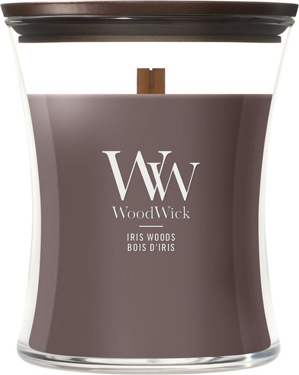 Свеча ароматическая WoodWick Core Iris Woods