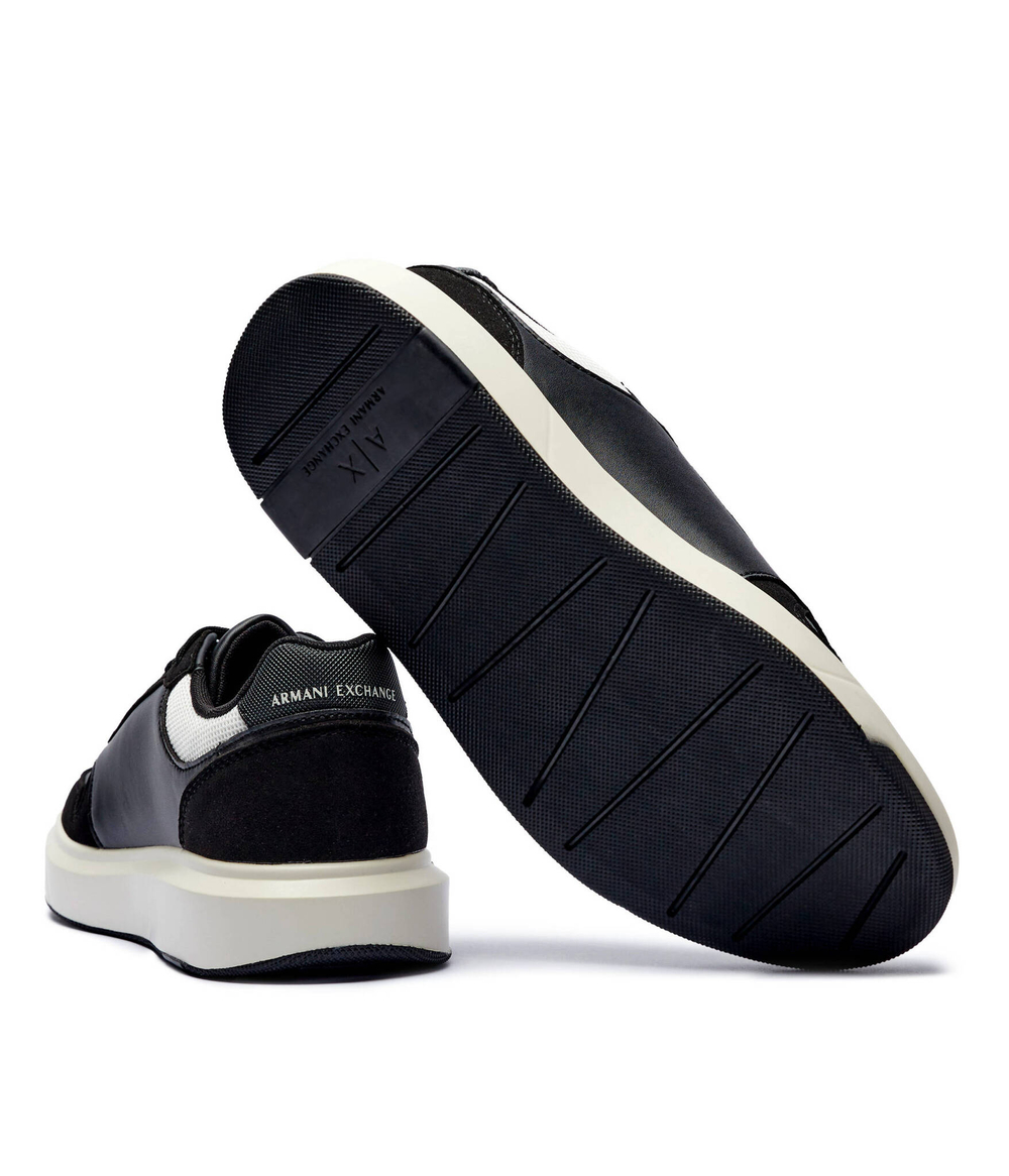 Кроссовки ENGLISH Armani Exchange - черный(XUX220 XV858)