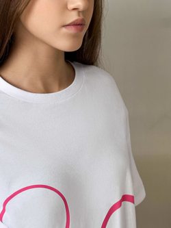 Футболка для девочки маус