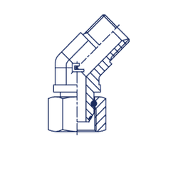Соединение FRN45 BSP 1"