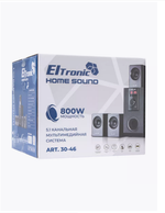 Акустика 5.1 Eltronic ART 30-46 (FM/USB/BT/800W)