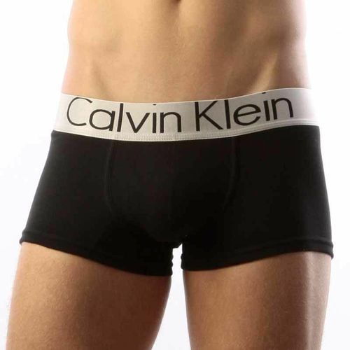 Мужские трусы хипсы черные Calvin Klein Boxer Steel Black