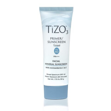 Солнцезащитный крем с тоном TIZO3 Facial Primer Tinted SPF 40