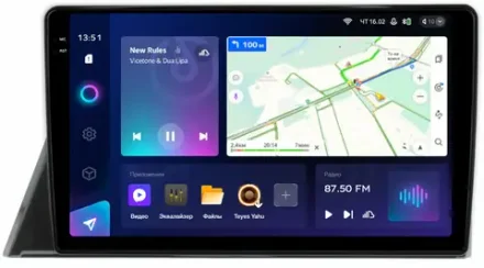 Магнитола для Toyota Sienta 2 2015-2022 - Teyes CC3-2K QLed Android 10, ТОП процессор, SIM-слот, CarPlay