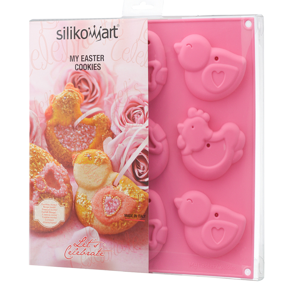 Форма для приготовления печенья my easter cookies силиконовая