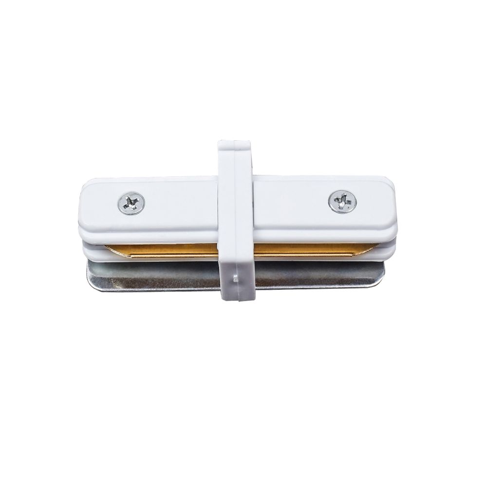 UBX-Q122 G11 WHITE 1 POLYBAG Соединитель для 2-х шинопроводов типа G. прямой внутренний. Однофазный. Белый. ТМ Volpe.