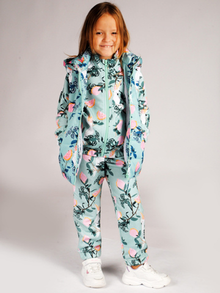 Жилет демисезонный мембрана для девочки 2-8 лет Милашка Сьюзи