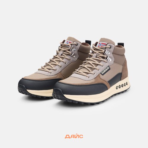 Ботинки Napapijri Slate Suede City Boots артикул:NA4HVGN1F - купить в магазине Дайс