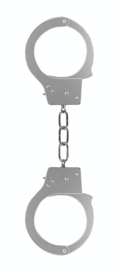 Металлические наручники OUCH! Metal (Цвет: серебро)