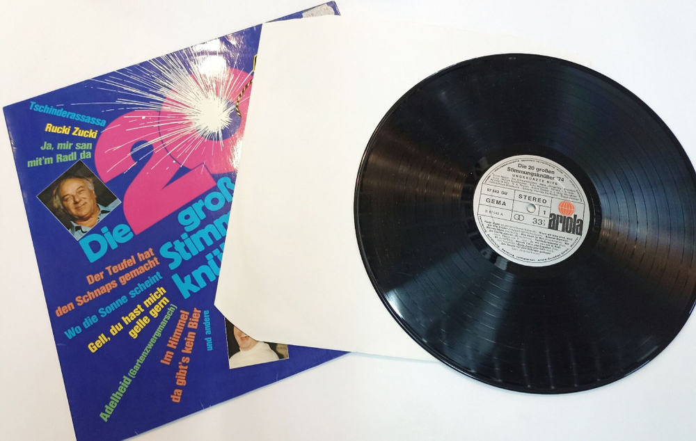 Винтажная виниловая пластинка LP Die 20 Groben Stimmungsknuller (Germany 1975)