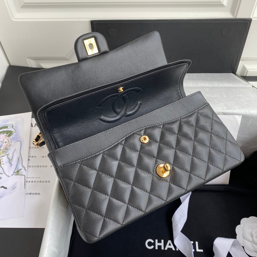 Chane1 Classic Flap Bag 25 cm