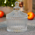 Ваза сервировочная с крышкой 6,5*9см