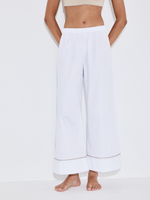 Пижама Suite Pyjama in white (1) рубашка с коротким рукавом + брюки