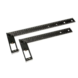 Линейка/угольник 300мм х 140мм, Алюминий