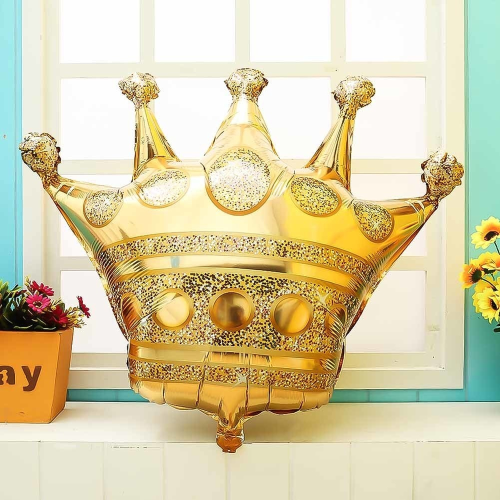 К Фигура, Корона, Золото 34''/86 см, 1 шт.