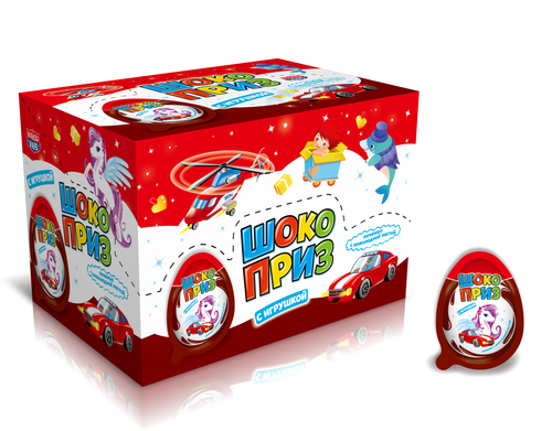 Печенье с шок.пастой и игруш. ШОКОПРИЗ 15гр 24шт*12бл