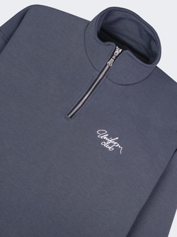 Cвитшот UNIFORM Half-zip Club, Графит