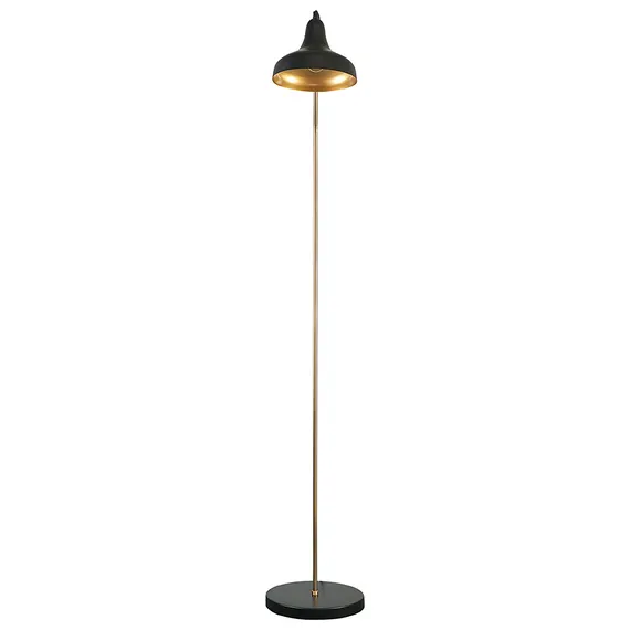 Торшер Enkel Sand, 165 см, золотистый/черный