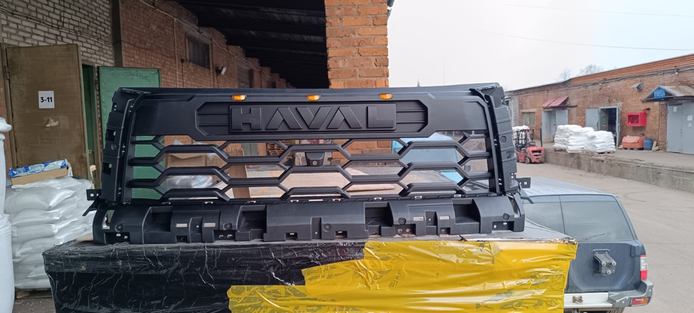 Haval H5 23+ решётка радиатора чёрная