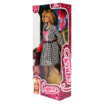 Кукла 29 см София, руки и ноги сгиб, акс. (Карапуз)