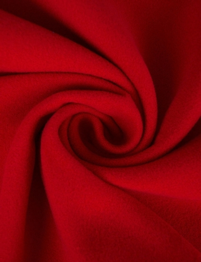 Ткань пальтовая, 395 гр/м2, 90% п/э, 10 % вискоза, ш. 150 см, ярко-красный