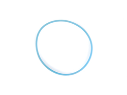 Кольцо ЯМЗ-236 уплотнительное гильзы широкое синий силикон (236-1002040)  "ПолиуретанДеталь"