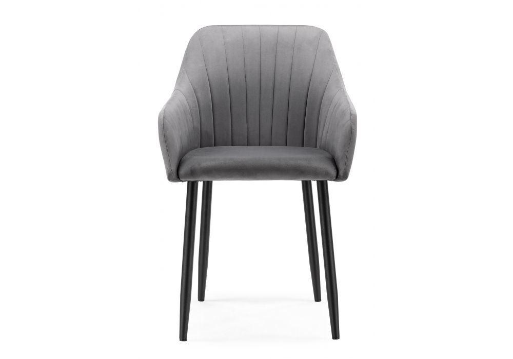 Кресло Слэм темно-серое / черное