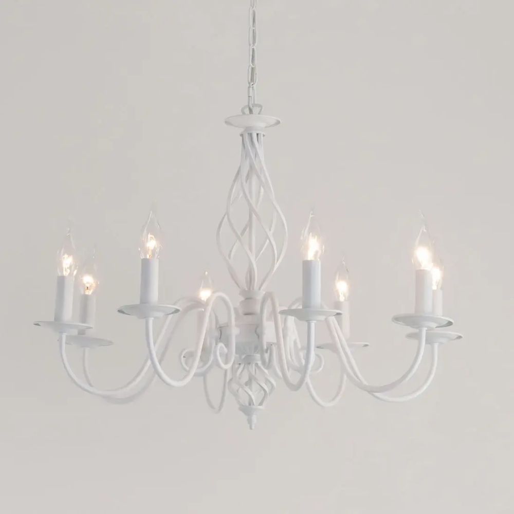 Citilux Ровена CL427180 Люстра с абажурами Белая