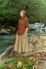 Рубашка Called a Garment Hikercore Shirt "Bear Brown"