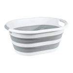 Таз ФЛЕКС овальный 38л складной Смоки