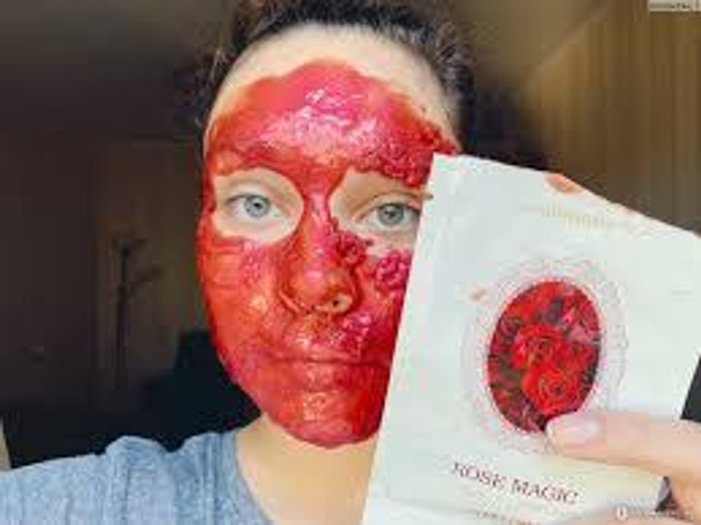 Маска альгинатная гелевая моделирующая с розой Lindsay Rose Magic Modeling Gel Mask Pack, 50г+5г