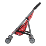 Коляска для кукол сидячая, пакет 894A