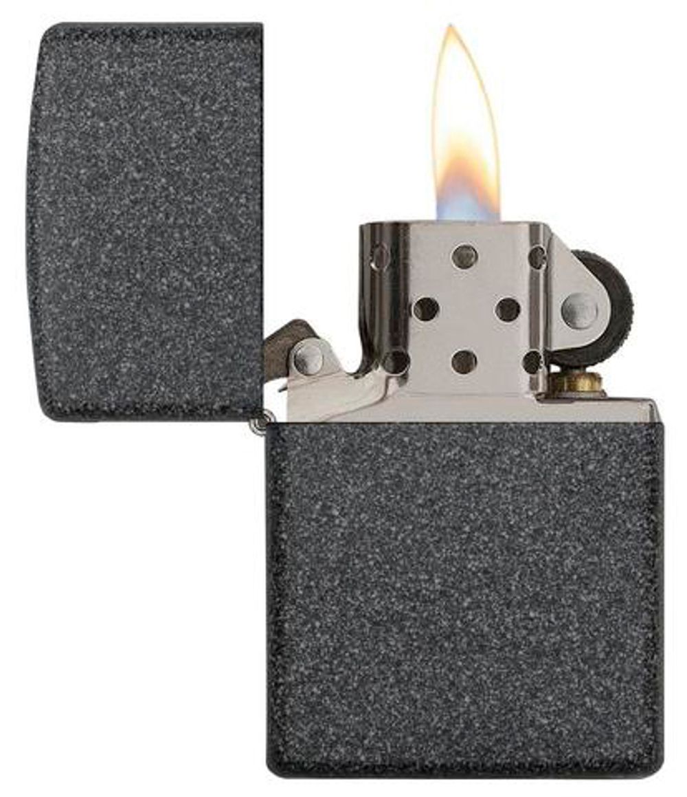 Зажигалка ZIPPO Classic с покрытием Iron Stone™ (211) 2