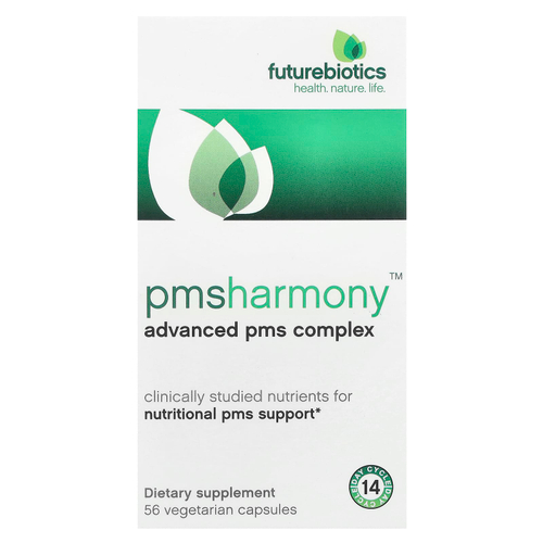 Futurebiotics, PMSHarmony™, улучшенный комплекс для ПМС, 56 вегетарианских капсул