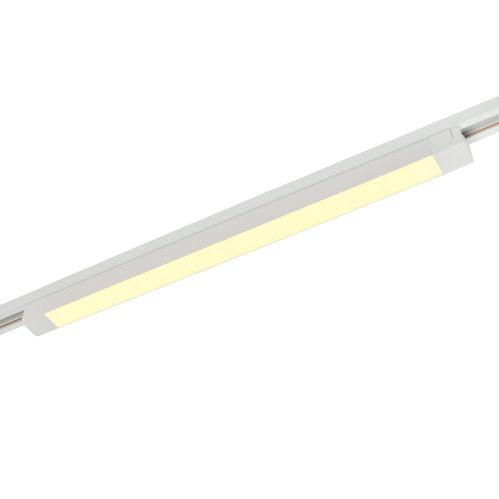 Трековый однофазный светодиодный светильник 30W 220V MyFar Lines MT0110-30W3K-W