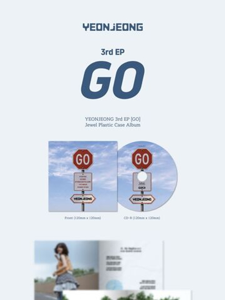 (ПРЕДЗАКАЗ) Альбом YEONJEONG - GO 3rd EP Album