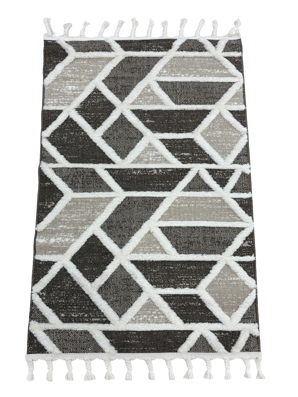 Ковер Vicenza B0221A Cream/Brown Прямоугольник