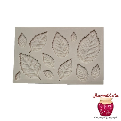 Молд силиконовый "Листья", 10*6,5 см